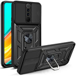 Cover TPU con copri fotocamera scorrevole per Xiaomi Redmi 9A