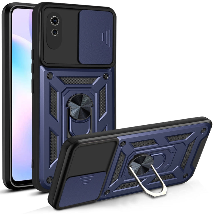 Cover TPU con copri fotocamera scorrevole per Xiaomi Redmi 9A