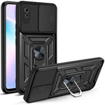 Cover TPU con copri fotocamera scorrevole per Xiaomi Redmi 9A