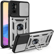 Cover per fotocamera scorrevole Custodia protettiva in TPU + PC, For Xiaomi Redmi Note 10 5G