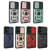 Cover per fotocamera scorrevole Custodia protettiva in TPU + PC, For Xiaomi Redmi Note 10 5G