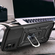 Cover per fotocamera scorrevole Custodia protettiva in TPU + PC, For Xiaomi Redmi Note 10 5G
