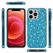 Custodia protettiva in TPU antiurto con polvere glitterata, For iPhone 13, For iPhone 13 Mini, For iPhone 13 Pro, For iPhone 13 Pro Max