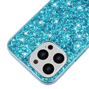 Custodia protettiva in TPU antiurto con polvere glitterata, For iPhone 13, For iPhone 13 Mini, For iPhone 13 Pro, For iPhone 13 Pro Max