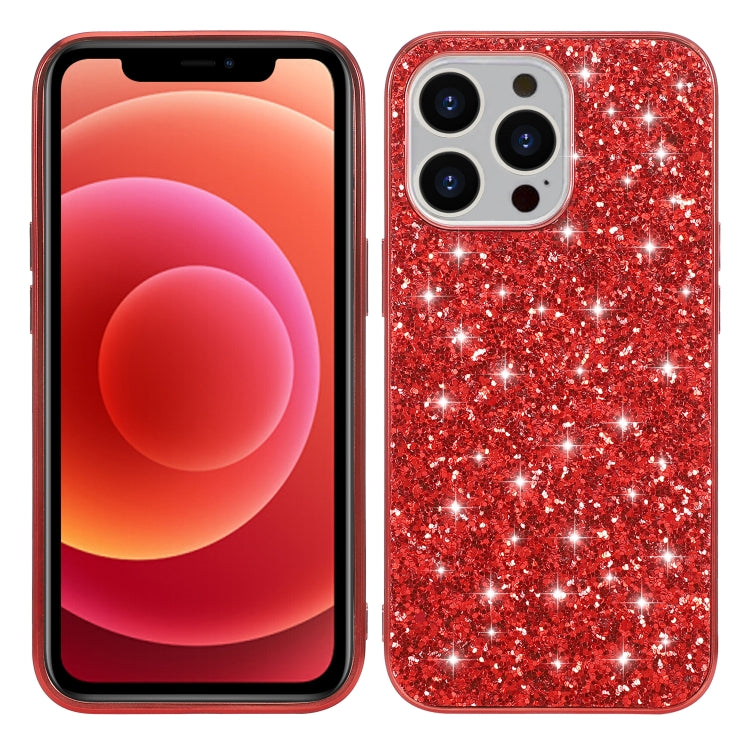 Custodia protettiva in TPU glitterata per iPhone 13 mini