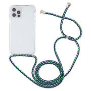 Custodia protettiva per telefono antiurto per airbag in acrilico trasparente con cordino, For iPhone 13 Pro Max