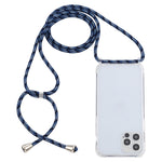 Custodia trasparente antiurto con cordino per iPhone 13 Pro Max