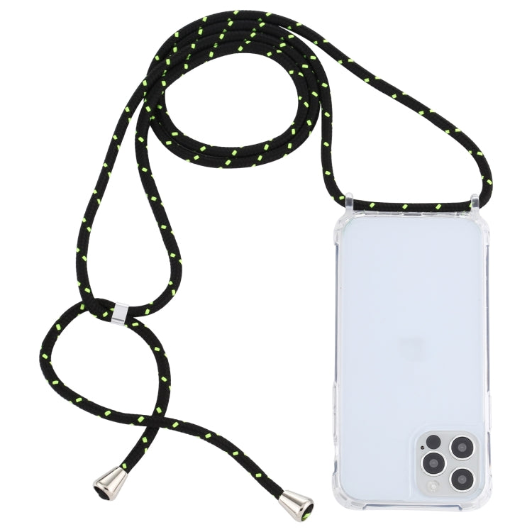 Custodia trasparente antiurto con cordino per iPhone 13 Pro Max