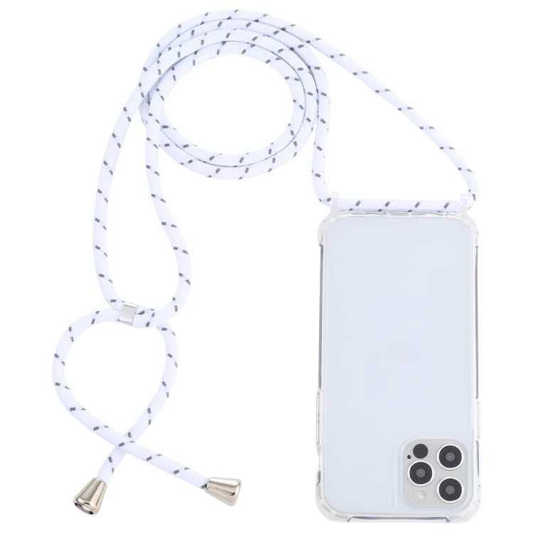 Custodia trasparente antiurto con cordino per iPhone 13 Pro Max