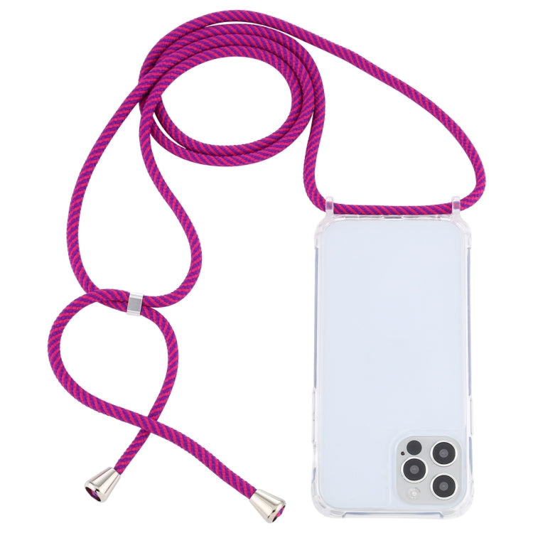 Custodia trasparente antiurto con cordino per iPhone 13 Pro