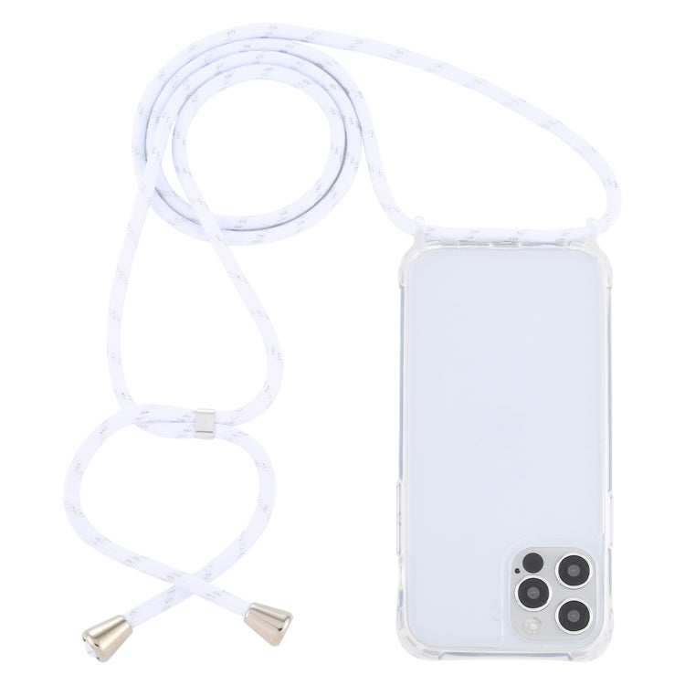 Custodia trasparente antiurto con cordino per iPhone 13 Pro