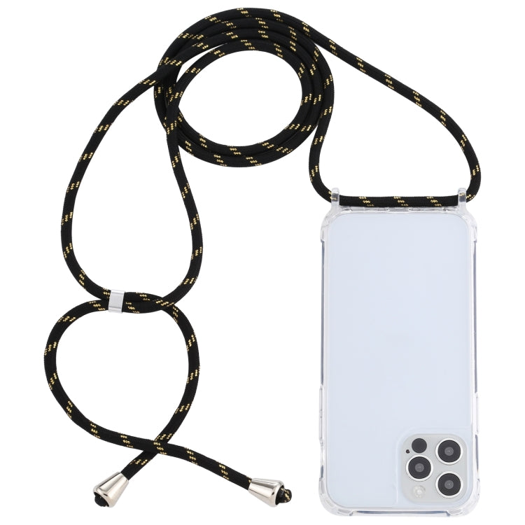 Custodia trasparente antiurto con cordino per iPhone 13 Pro