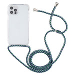 Custodia trasparente con cordino per iPhone 13 mini