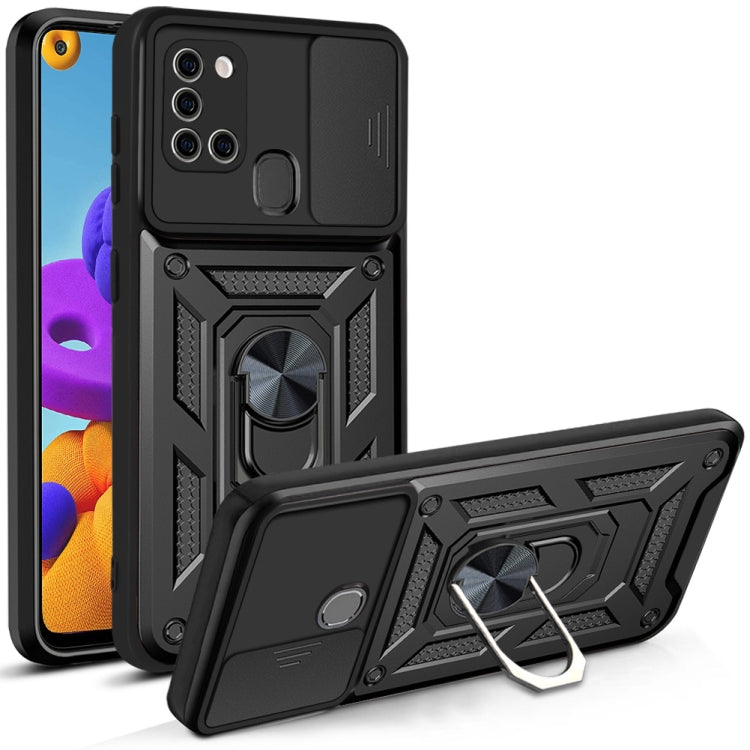 Cover per fotocamera scorrevole Custodia protettiva in TPU + PC, For Samsung Galaxy A02s, For Samsung Galaxy A10s, For Samsung Galaxy A21s, For Samsung Galaxy A51, For Samsung Galaxy S20 FE 5G, For Samsung Galaxy A71