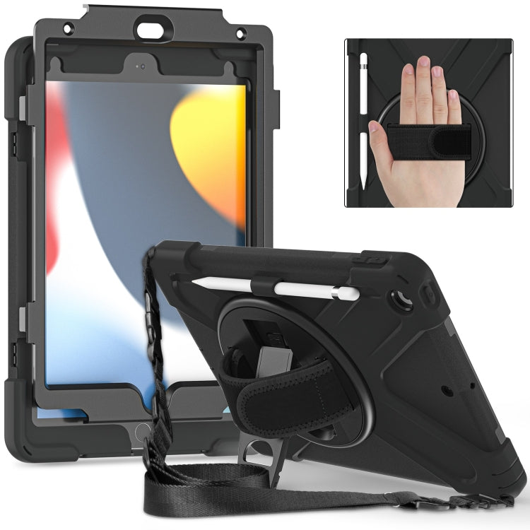 Custodia in silicone con tracolla per iPad 10.2 2019-2021