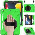 Custodia in silicone con tracolla per iPad 10.2 2019-2021