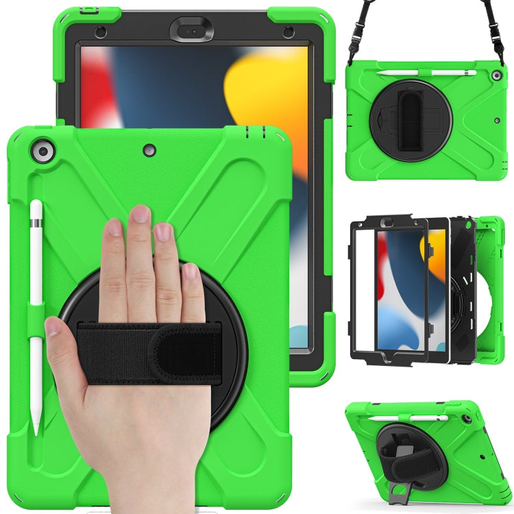Custodia in silicone con tracolla per iPad 10.2 2019-2021
