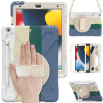 Custodia in silicone con tracolla per iPad 10.2 2019-2021