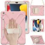 Custodia in silicone con tracolla per iPad 10.2 2019-2021