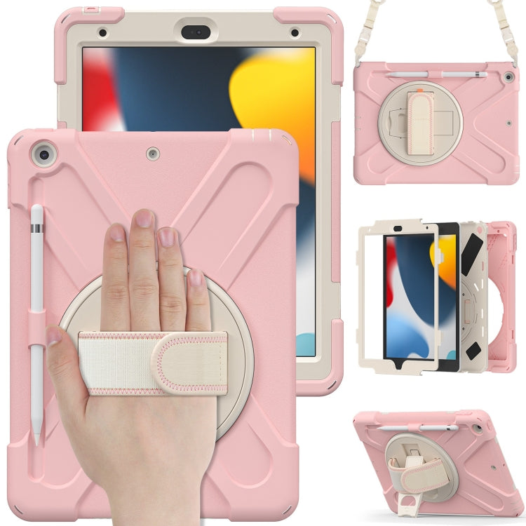 Custodia in silicone con tracolla per iPad 10.2 2019-2021