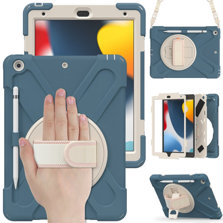 Custodia in silicone con tracolla per iPad 10.2 2019-2021