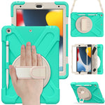 Custodia in silicone con tracolla per iPad 10.2 2019-2021