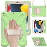 Custodia in silicone con tracolla per iPad 10.2 2019-2021
