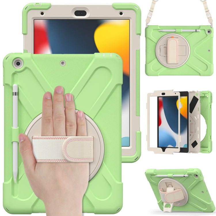 Custodia in silicone con tracolla per iPad 10.2 2019-2021