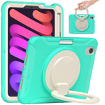 Custodia TPU e PC con supporto rotante per iPad mini 6
