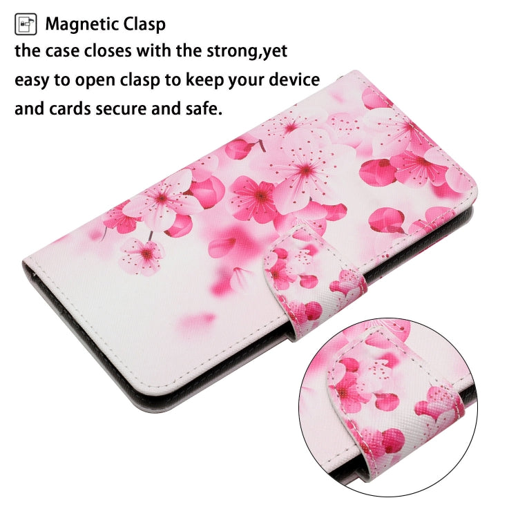 Custodia in pelle flip orizzontale con motivo dipinto con supporto, slot per schede e portafoglio, For Samsung Galaxy A02s US Edition