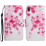 Custodia in pelle flip orizzontale con motivo dipinto con supporto, slot per schede e portafoglio, For Samsung Galaxy A10 / M10