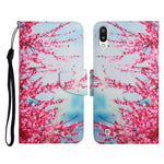 Custodia in pelle flip orizzontale con motivo dipinto con supporto, slot per schede e portafoglio, For Samsung Galaxy A10 / M10