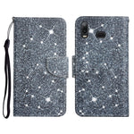 Custodia in pelle flip orizzontale con motivo dipinto con supporto, slot per schede e portafoglio, For Samsung Galaxy A10s