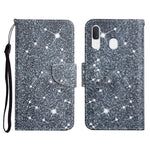 Custodia in pelle flip orizzontale con motivo dipinto con supporto, slot per schede e portafoglio, For Samsung Galaxy A20 / A30