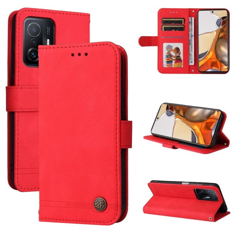 Custodia portafoglio in pelle con slot carte per smartphone