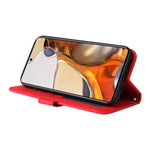 Custodia portafoglio in pelle con slot carte per smartphone