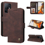 Custodia portafoglio in pelle con slot carte per smartphone