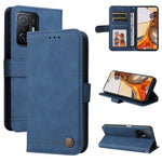 Custodia portafoglio in pelle con slot carte per smartphone