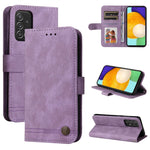 Custodia portafoglio in pelle con supporto per Samsung Galaxy A52