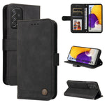 Custodia portafoglio in pelle con supporto per Samsung Galaxy A52