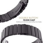 Per Samsung Smart Watch cinturino di ricambio in acciaio con una perlina, 18mm, 20mm, 22mm