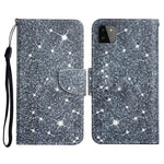 Custodia in pelle flip orizzontale con motivo dipinto con supporto, slot per schede e portafoglio, For Samsung Galaxy A22 5G