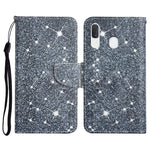 Custodia in pelle flip orizzontale con motivo dipinto con supporto, slot per schede e portafoglio, For Samsung Galaxy A40