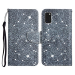 Custodia in pelle flip orizzontale con motivo dipinto con supporto, slot per schede e portafoglio, For Samsung Galaxy A41