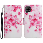 Custodia in pelle flip orizzontale con motivo dipinto con supporto, slot per schede e portafoglio, For Samsung Galaxy A42 5G
