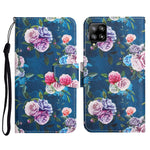 Custodia in pelle flip orizzontale con motivo dipinto con supporto, slot per schede e portafoglio, For Samsung Galaxy A42 5G