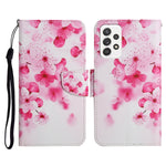 Custodia in pelle flip orizzontale con motivo dipinto con supporto, slot per schede e portafoglio, For Samsung Galaxy A72 5G / 4G