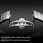 Cinturino ricambio in acciaio per Samsung Galaxy Watch4 18-22mm