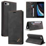 Custodia portafoglio in pelle con slot carte per iPhone SE 2022