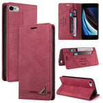 Custodia portafoglio in pelle con slot carte per iPhone SE 2022